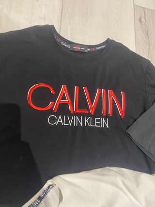 Lote 3 Camisetas Calvin Klein, Nike, Moschino