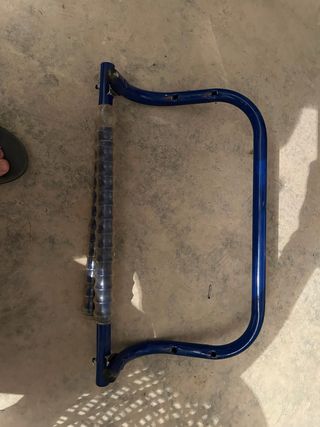 Colgador de Bicicleta Azul son 3 unidades 