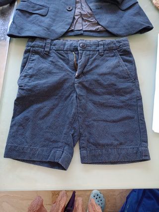 Traje H&M niño 3-4 años azul