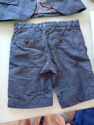 Traje H&M niño 3-4 años azul