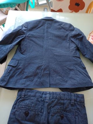 Traje H&M niño 3-4 años azul