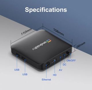 Smart TV Box Android 14.0 | 8GB RAM + 128GB | 4K