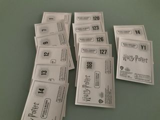 Lote 13 cromos Harry Potter 