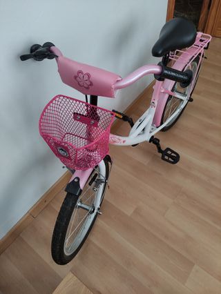 Bicicleta Vermont Girly Rosa y Blanco 18''