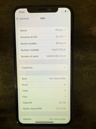 iPhone 11 pro 64GB Grigio Siderale