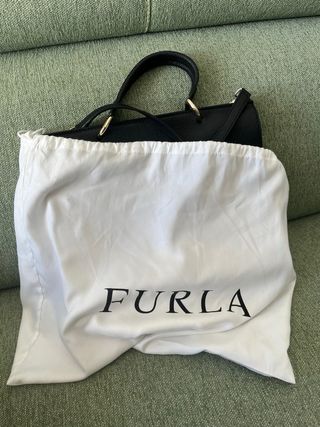 Bolso Piel Furla Negro