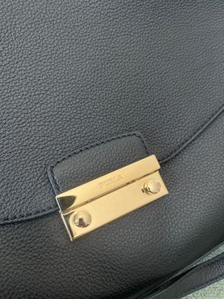 Bolso Piel Furla Negro