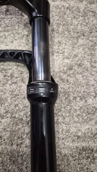 Horquilla Rockshox silver Judy 100mm 51 Offset mtb