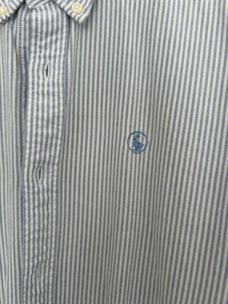 Camisa El Ganso Rayas Azul y Blanco
