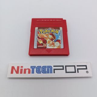 Pokémon Edición Roja Nintendo Game Boy