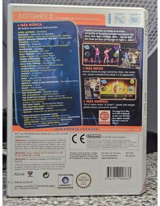 JUEGO WII Just Dance 2