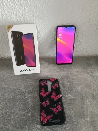 OPPO A5 2020 64GB ROM y 3GB RAM Negro/Azul Marino