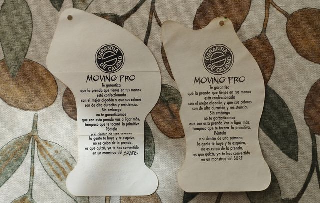 Pack 2 Pegatinas Moving Pro Surf & Skate