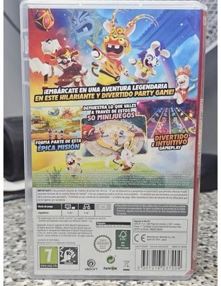 JUEGO Nintendo Switch Rabbids Party of Legends