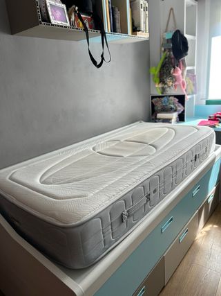 Cama nido con colchón viscoelástico
