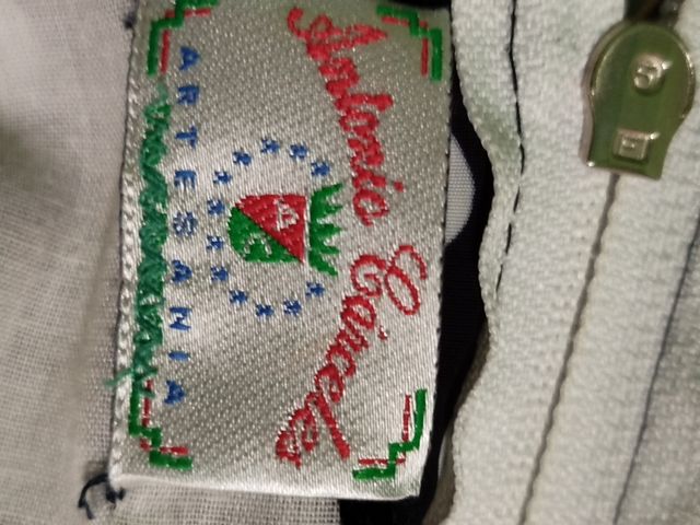 Traje Rociero Lunares Negro y Blanco Talla Única