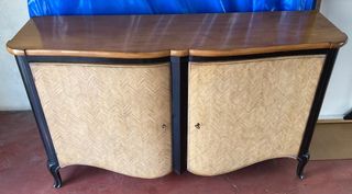 Cómoda Madison AM Classic Rattan y Madera