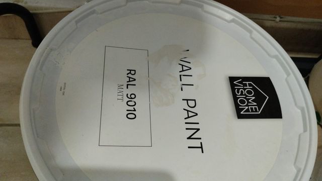 Pintura para pared Home Vision RAL 9010