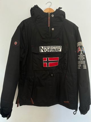 Chaqueta Geographical Norway Negra