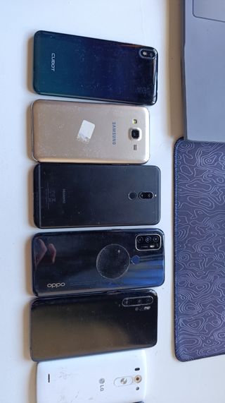 Móviles rotos para piezas (varias marcas)