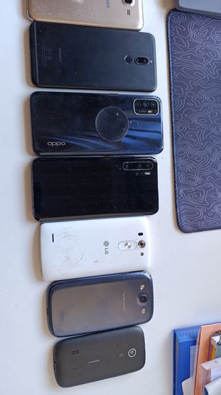 Móviles rotos para piezas (varias marcas)