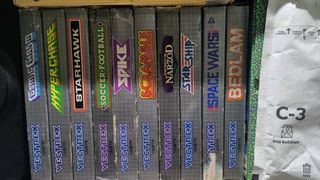 Consola Vectrex MB con juegos y mando