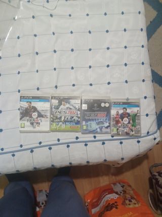 Lote 4 Juegos Fútbol PS3: FIFA y PES