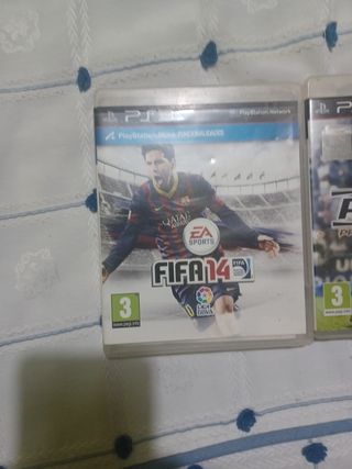 Lote 4 Juegos Fútbol PS3: FIFA y PES