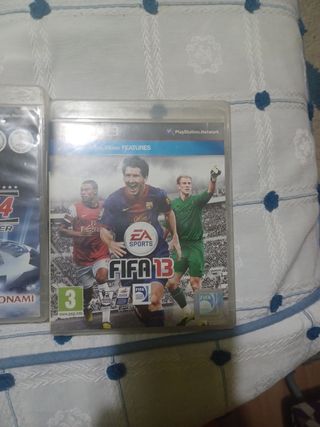 Lote 4 Juegos Fútbol PS3: FIFA y PES