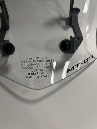 Cúpula Yamaha MT-07 2017-2020