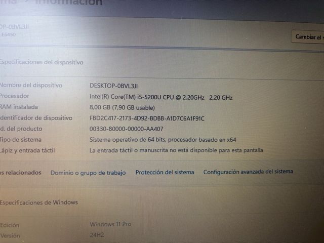 Dell Latitude E5450 i5 8GB RAM SSD 120GB