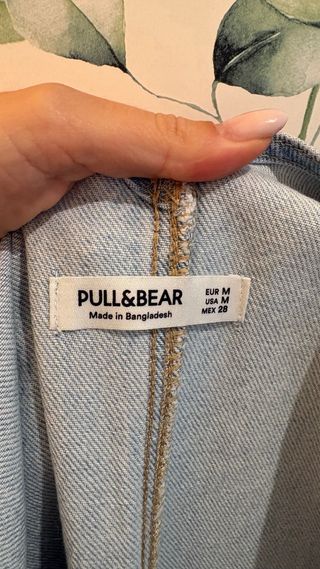 Peto vaquero Pull&Bear Talla M