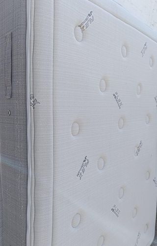 Cama 135x190 colchón flex ultimate alta gama expo