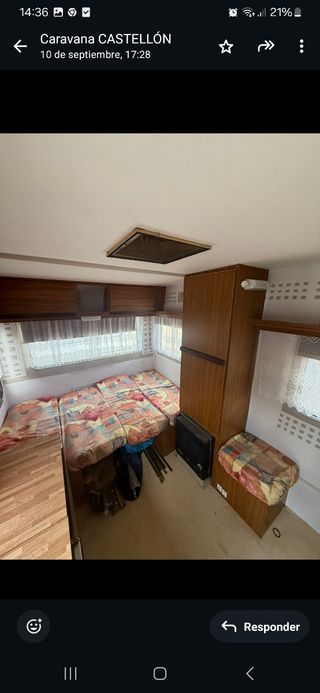 Caravana menos de 750kg con documentación