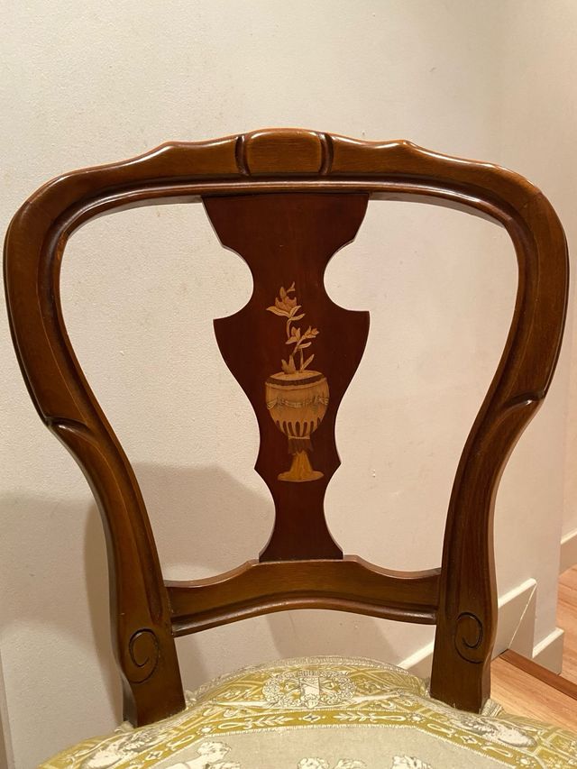 Silla de Salón Tapizada