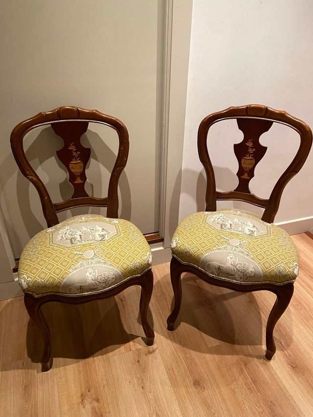 Silla de Salón Tapizada