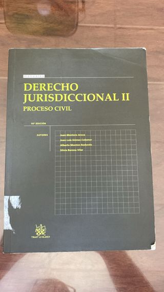 DERECHO JURISDICCIONAL II PROCESO CIVIL 16ED