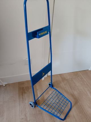 Carrito Metálico Ikea Frakta Azul + Bolsa