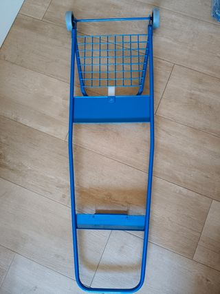 Carrito Metálico Ikea Frakta Azul + Bolsa