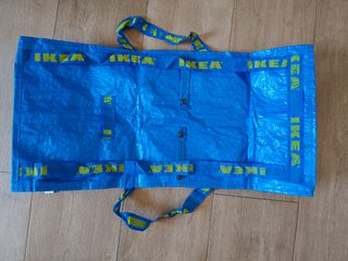 Carrito Metálico Ikea Frakta Azul + Bolsa