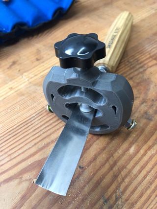 Guía para afilar gubias y formones