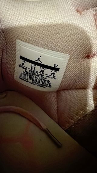 Deportivas altas rosas