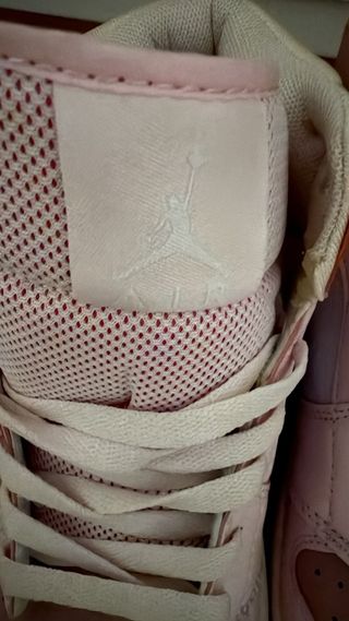 Deportivas altas rosas