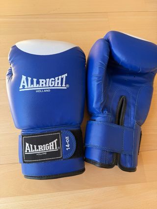 Guantes de boxeo ALLRIGHT azules