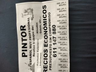 Pintor Profesional españolEconómico