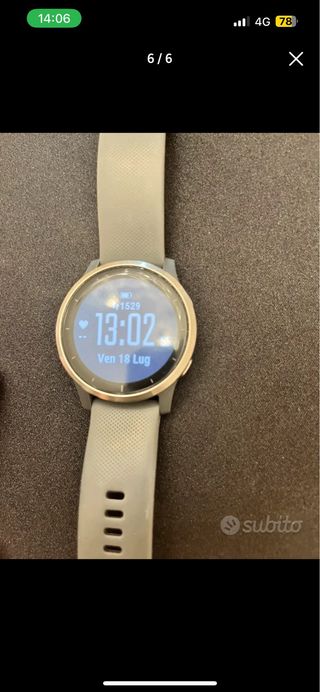 Garmin Active 4 Grigio Smartwatch