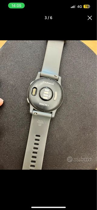 Garmin Active 4 Grigio Smartwatch