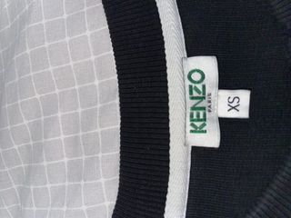 Sudadera Kenzo Negra con Tigre Bordado