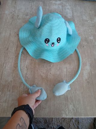 Sombrero infantil Picachu con orejas móviles