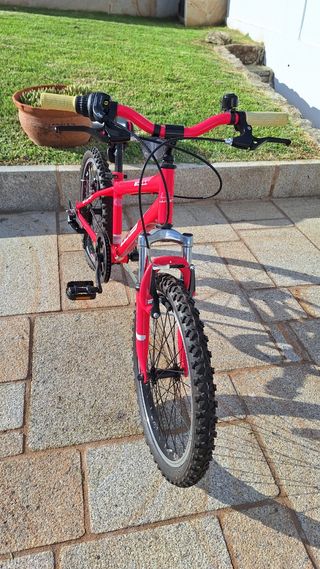 Bicicleta infantil WST 20 rosa